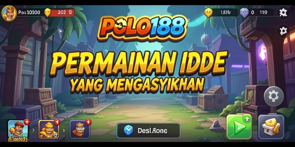 Tampilan gameplay POLO188 yang menarik dan penuh warna.