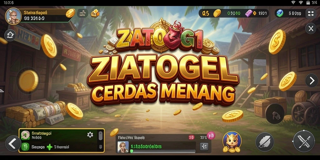 Tampilan permainan ZIATOGEL yang memukau dengan strategi mendebarkan.